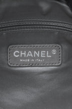 Modern Chain Flap Bag - Black