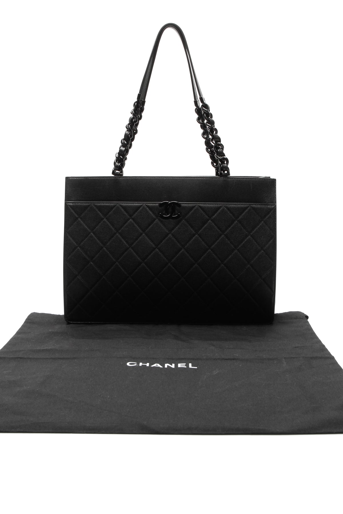 Large Shopping Bag - Black
