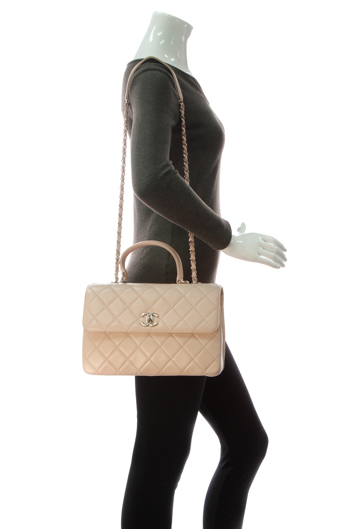 Trendy CC Medium Bag - Beige