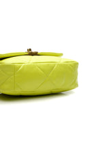 Chanel19 Small Flap Bag - Neon Yellow