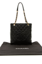 PST Petit Shopping Tote Bag - Black