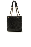 PST Petit Shopping Tote Bag - Black