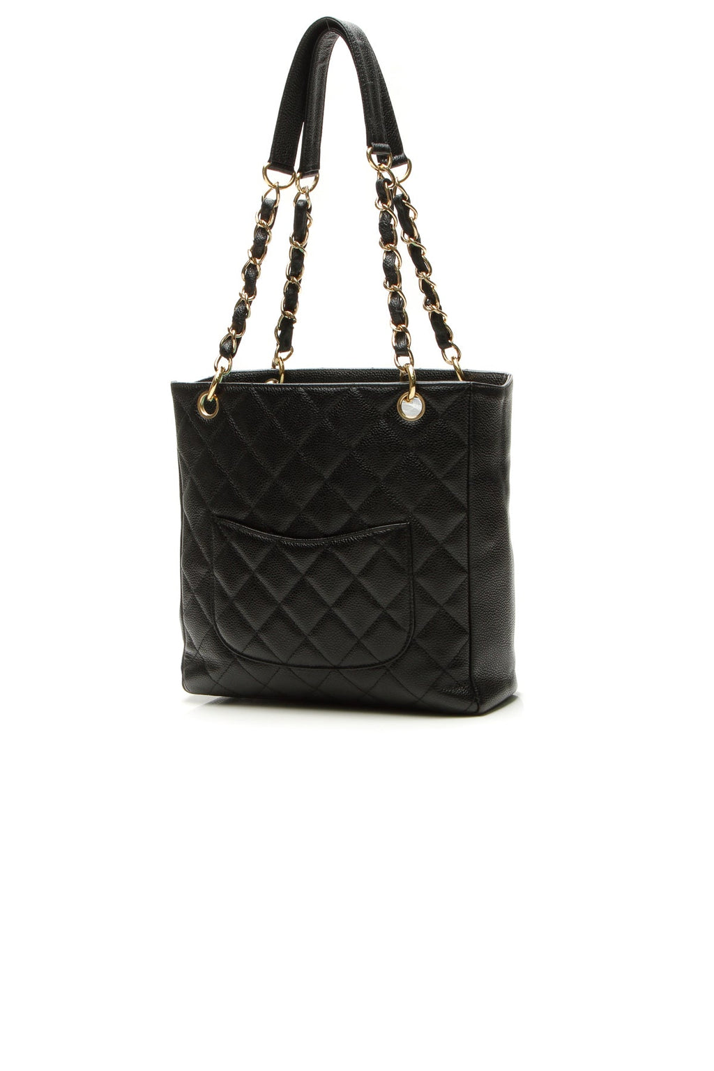 PST Petit Shopping Tote Bag - Black