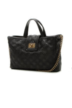 Boy Shopping Tote Bag - Black