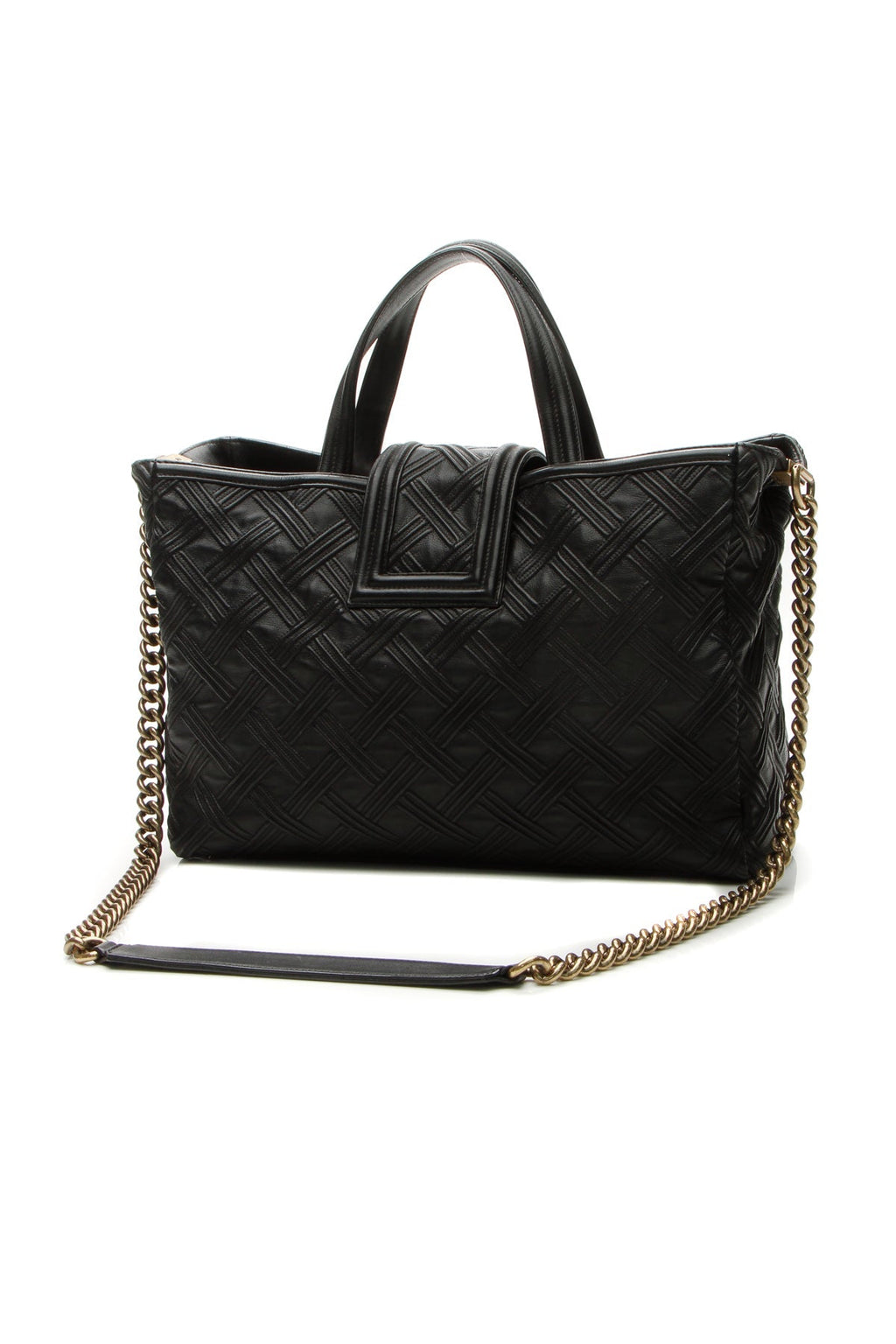 Boy Shopping Tote Bag - Black