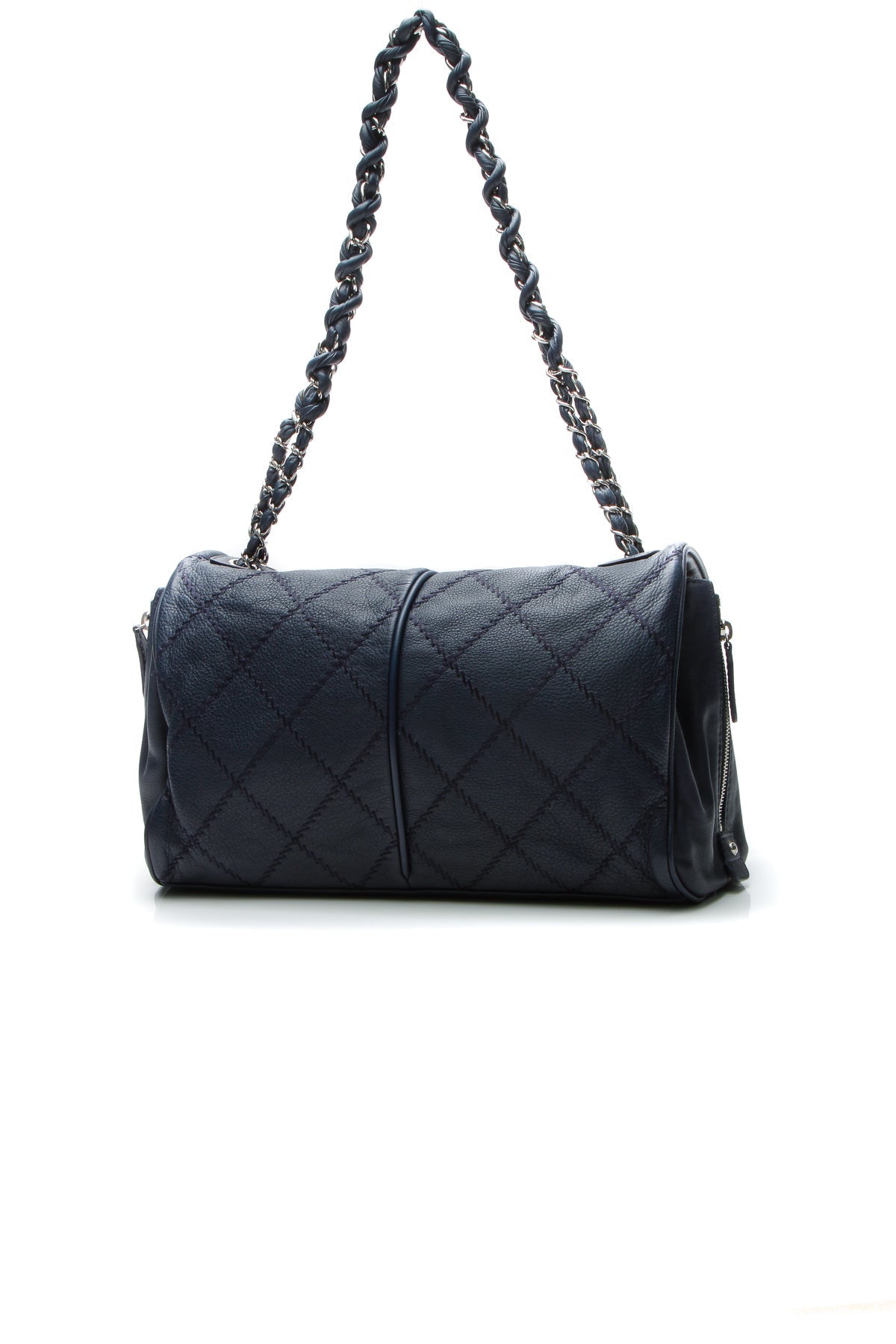 Ultimate Stitch Flap Bag - Navy