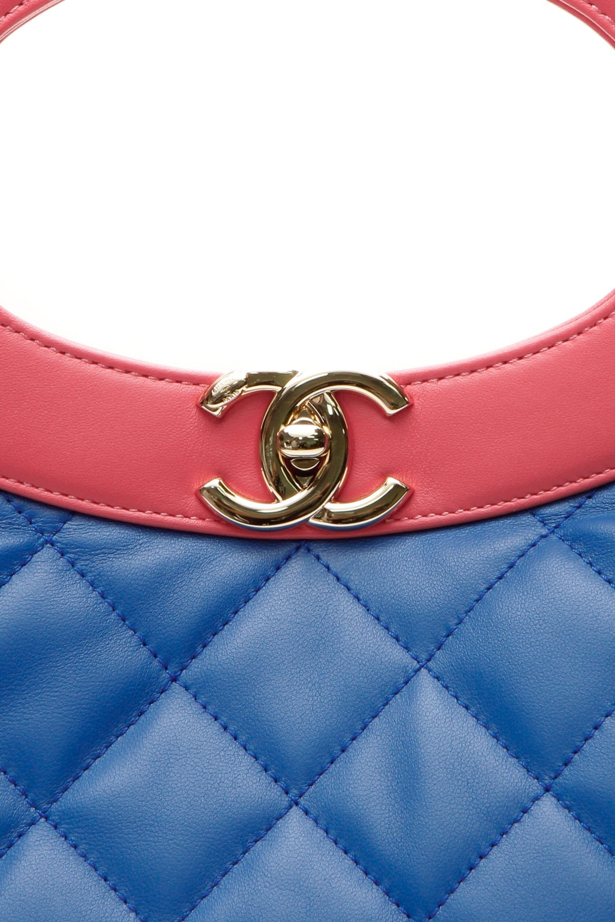 31 Shopping Bag - Blue/Coral