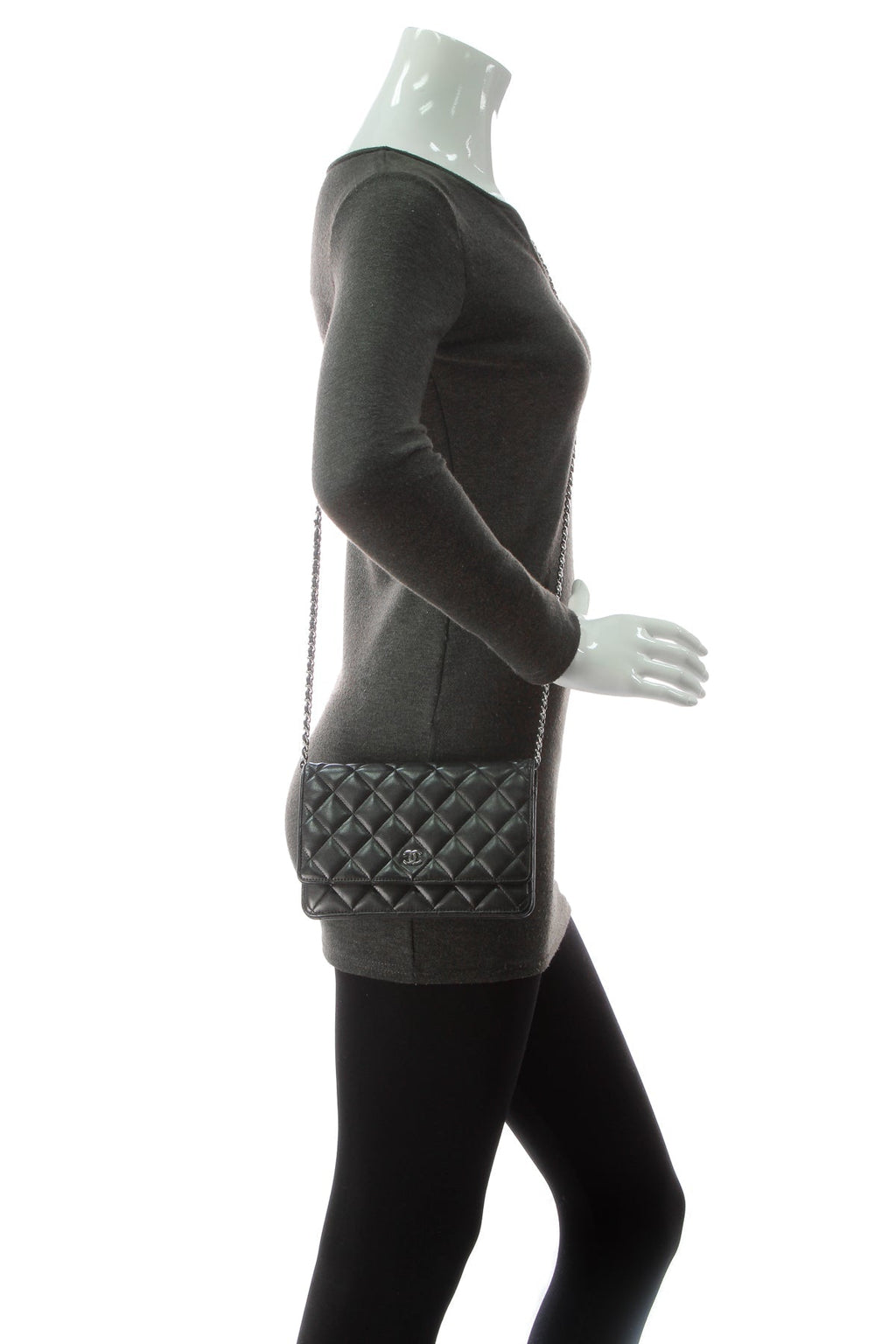 Classic WOC Crossbody Bag - Black Lambskin