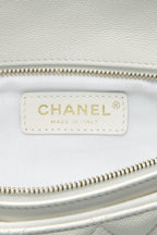 Classic Flap Clutch Bag - White