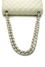 Classic Jumbo Double Flap Bag - Ivory