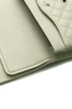 Classic Jumbo Double Flap Bag - Ivory