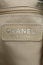 Quilted Denim Hobo Bag - Light Blue