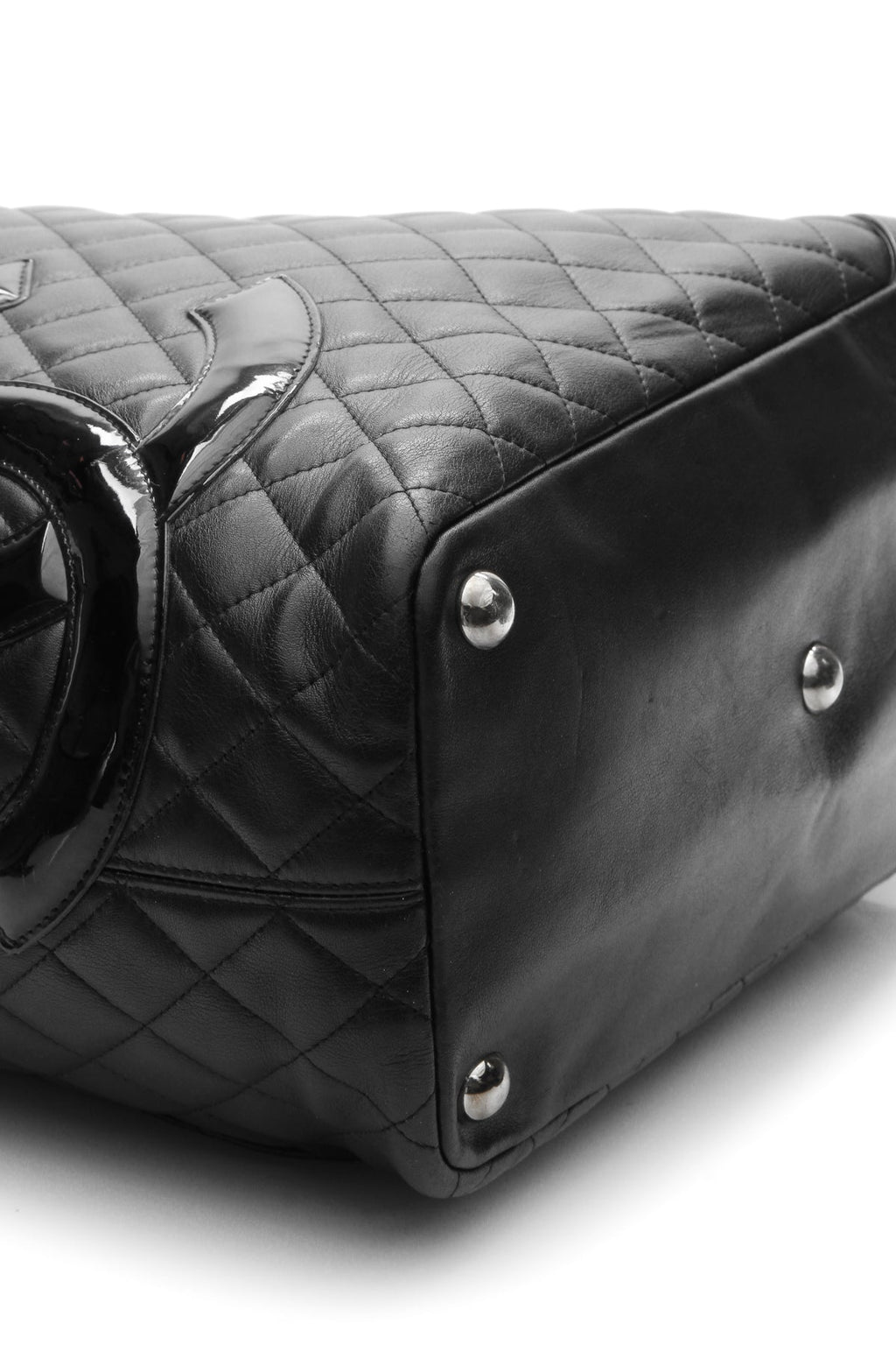 Cambon Large Tote Bag - Black