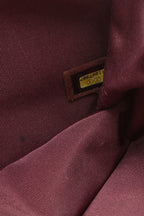 Chocolate Bar Medium Flap Bag - Black/Bordeaux
