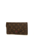 Josephine Wallet - Monogram/Fuchsia