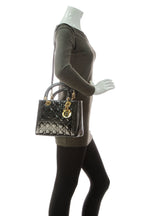 Vintage Medium Lady Dior Bag - Black