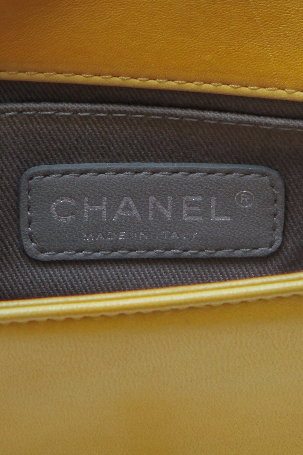 Velvet Mini Boy Bag - Yellow