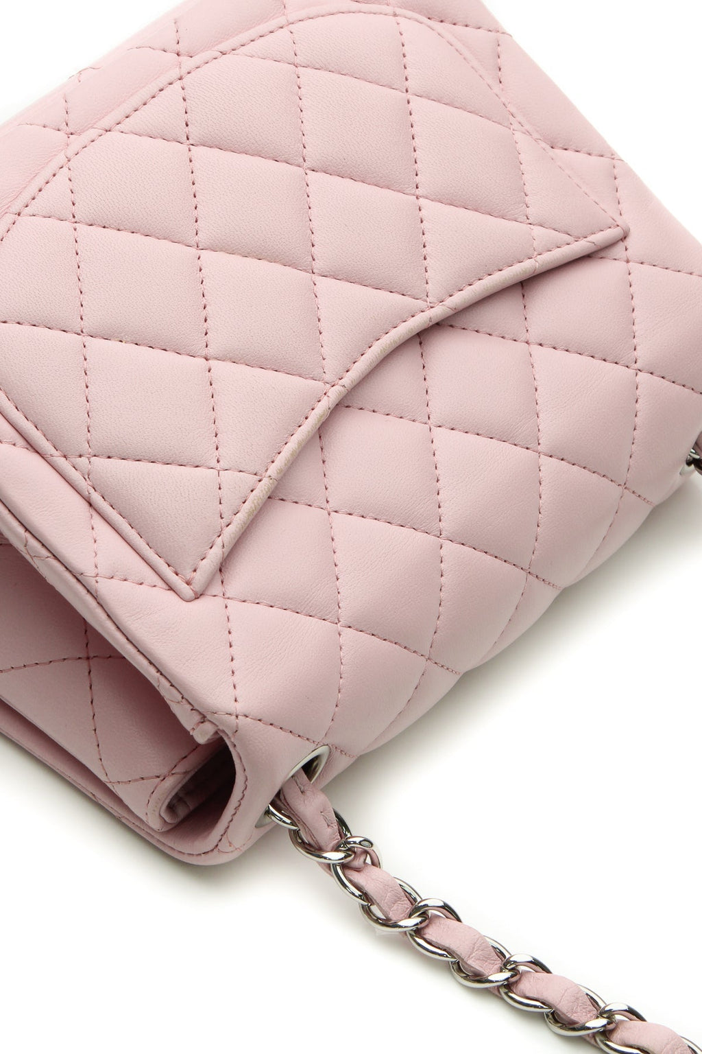 Mini Square Flap Bag - Light Pink