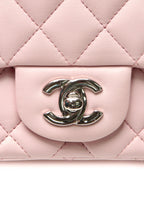 Mini Square Flap Bag - Light Pink