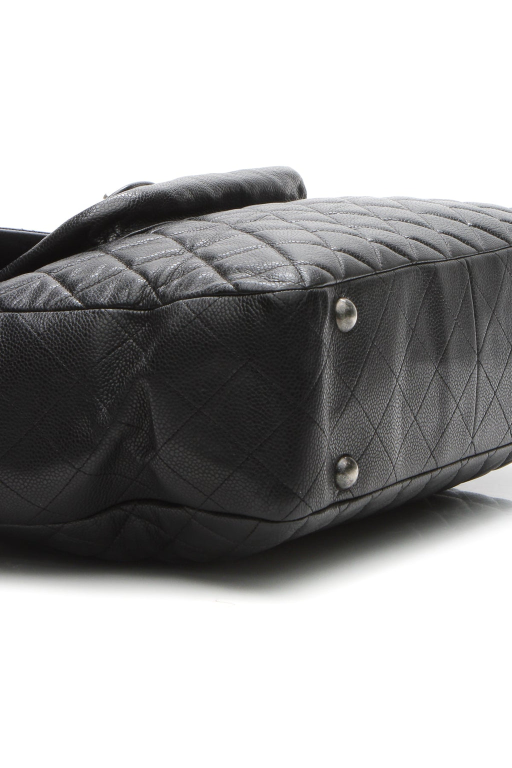 Paris-Edinburgh Flap Pocket Tote Bag - Black