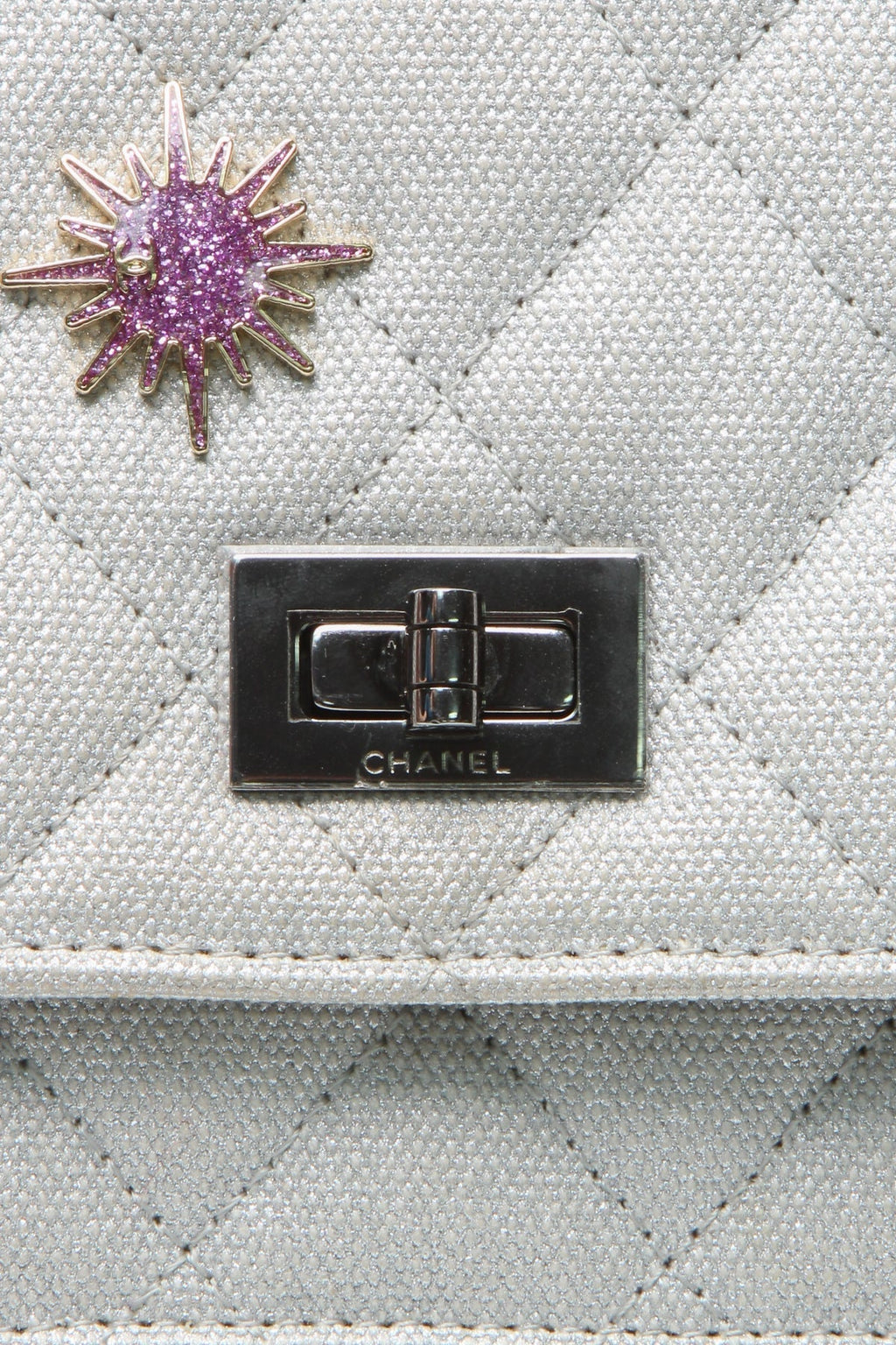 Space Charms Reissue WOC Bag - Silver