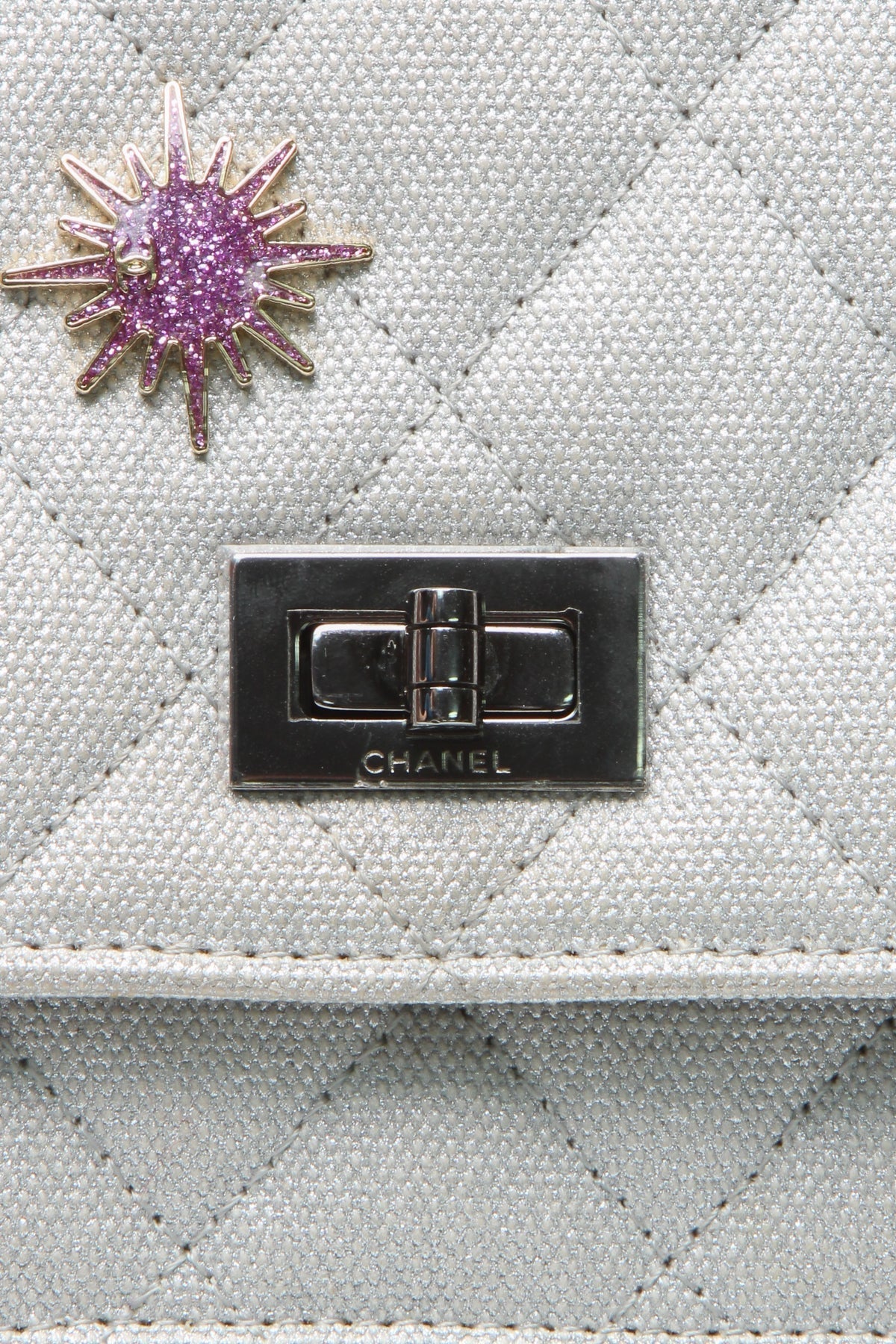 Space Charms Reissue WOC Bag - Silver