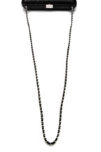 Chain Fringe Evening Bag - Black