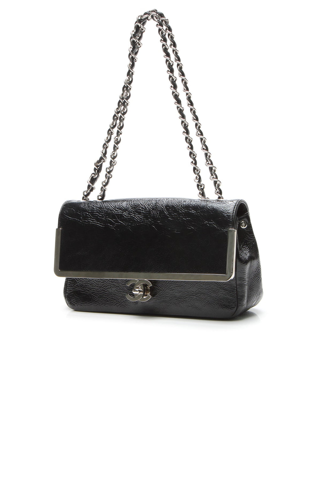 CC Turnlock Flap Bag - Black