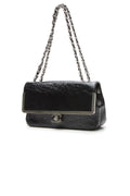 CC Turnlock Flap Bag - Black