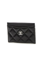 Quilted Card Holder - Black