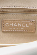 Accordion Flap Bag - Beige