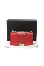 Old Medium Boy Bag - Red