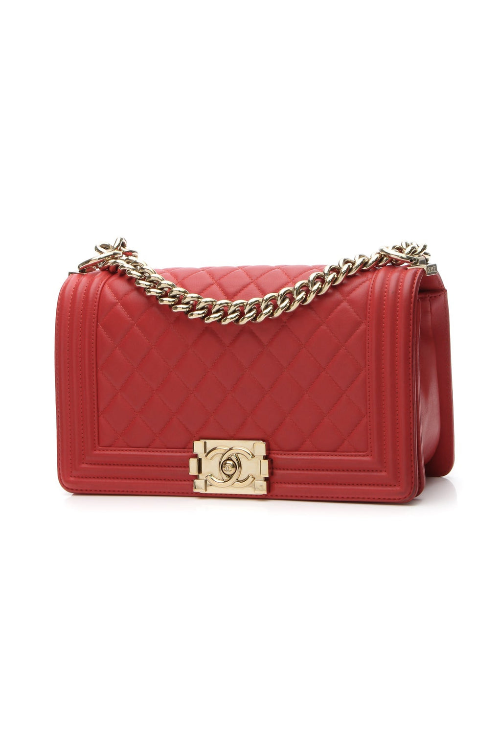 Old Medium Boy Bag - Red