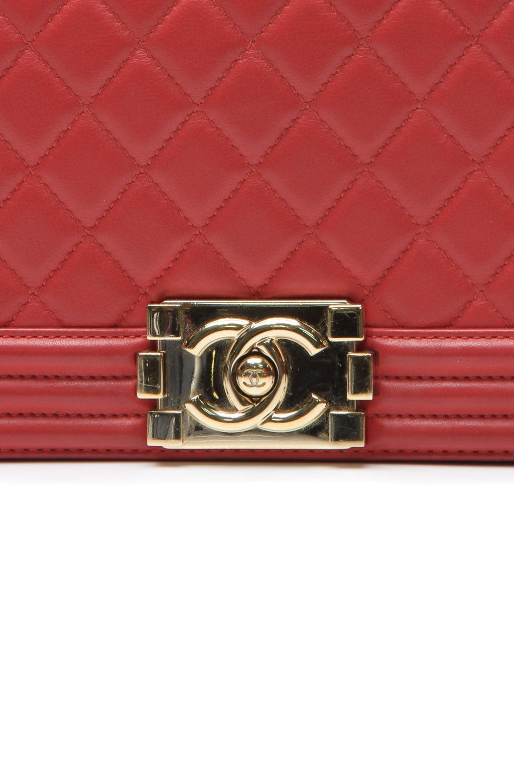 Old Medium Boy Bag - Red