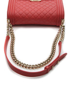 Old Medium Boy Bag - Red