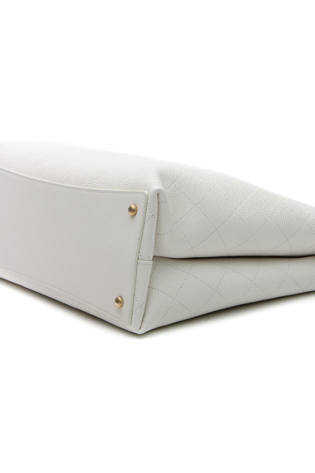 Large Shopping Tote Bag - White