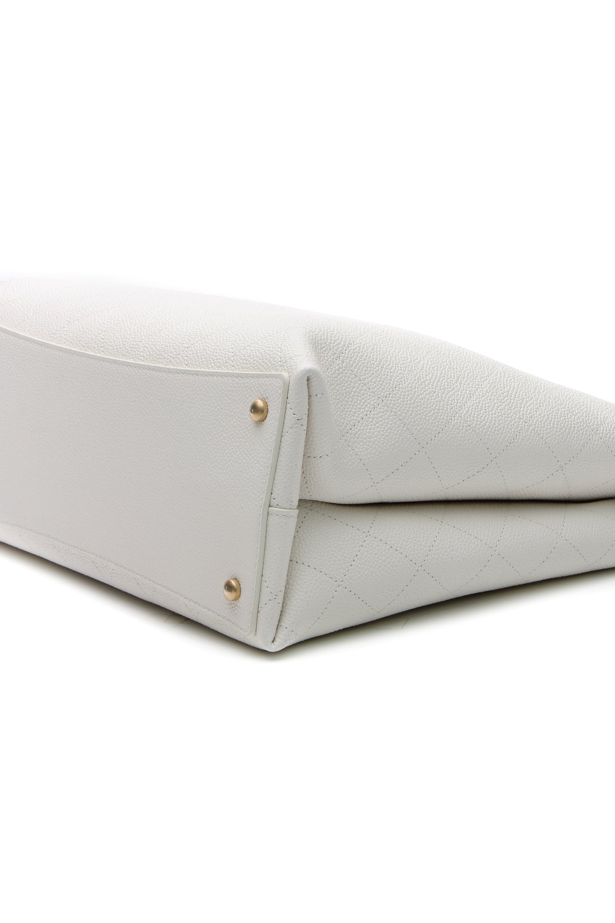 Large Shopping Tote Bag - White