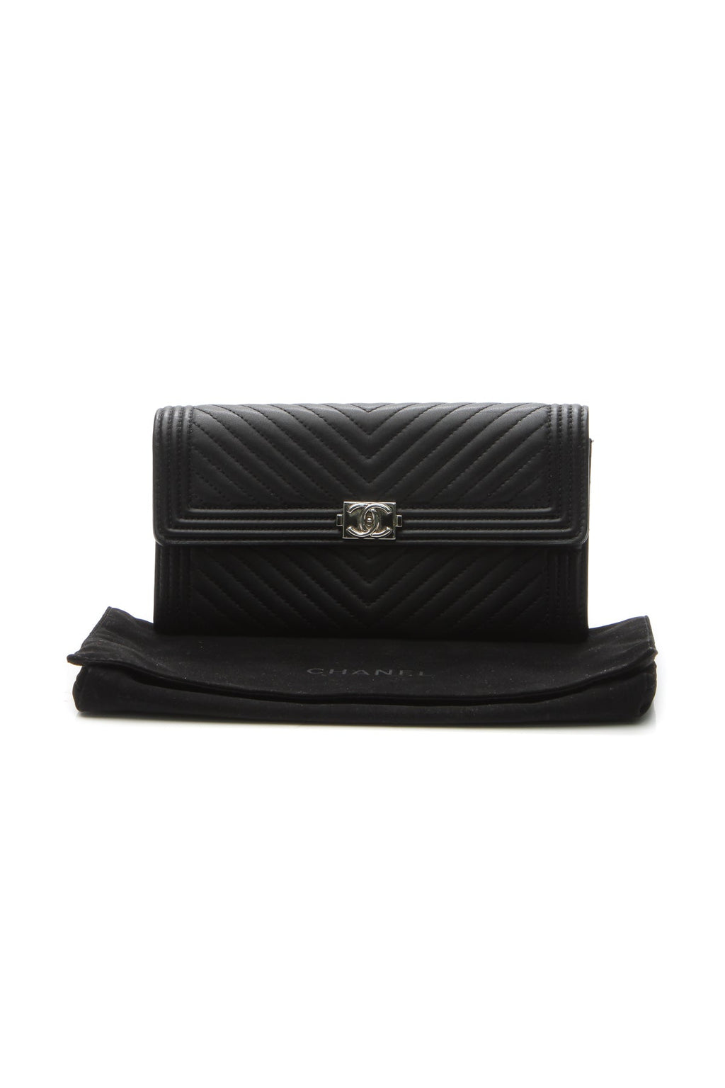 Boy Flap Wallet - Black