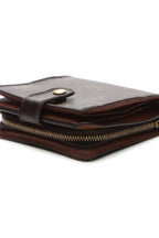 Vintage Compact Zip Wallet - Monogram