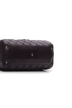 Quilted CC Bowler Bag - Purple