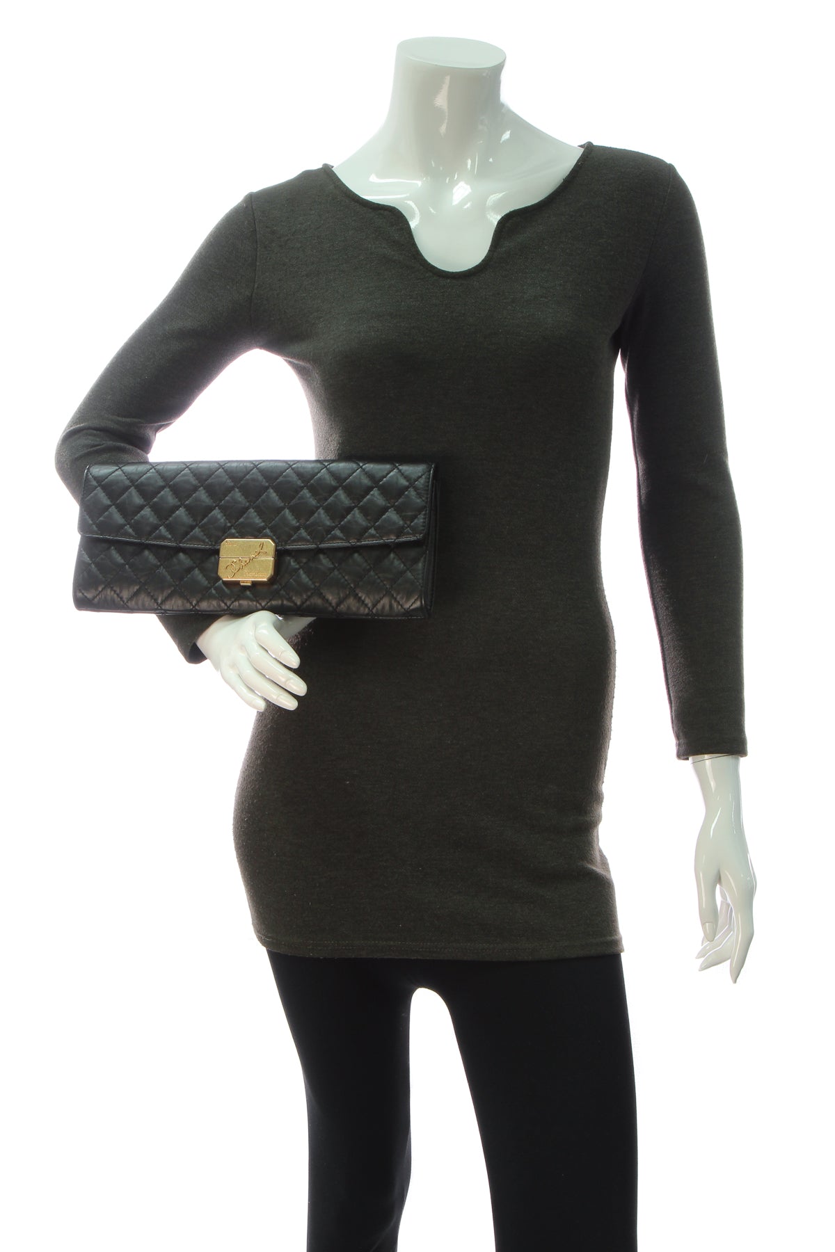 Hambourg Clutch Bag - Black
