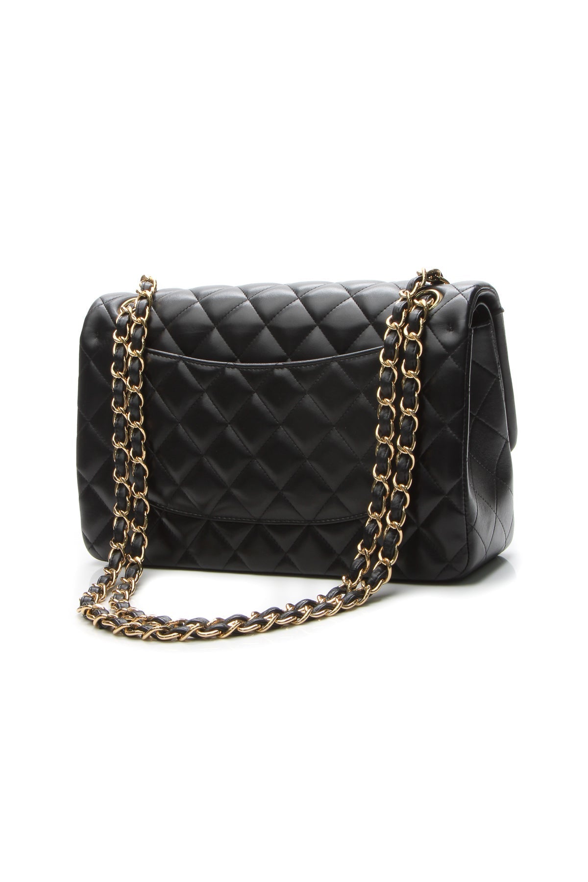 Classic Jumbo Double Flap Bag - Black
