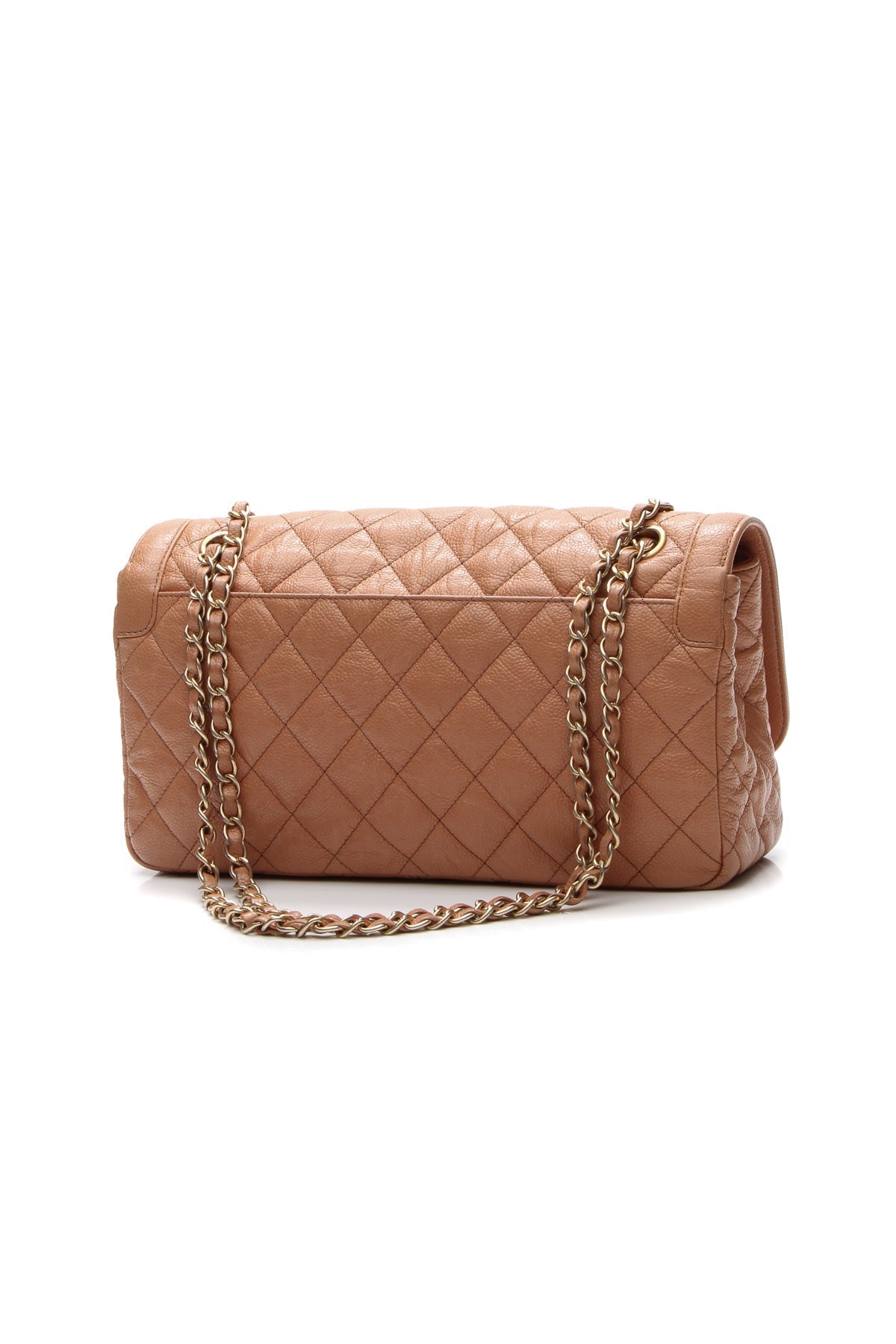 Mademoiselle Chic Flap Bag - Caramel