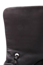 Studded CC Flap Bag - Gray