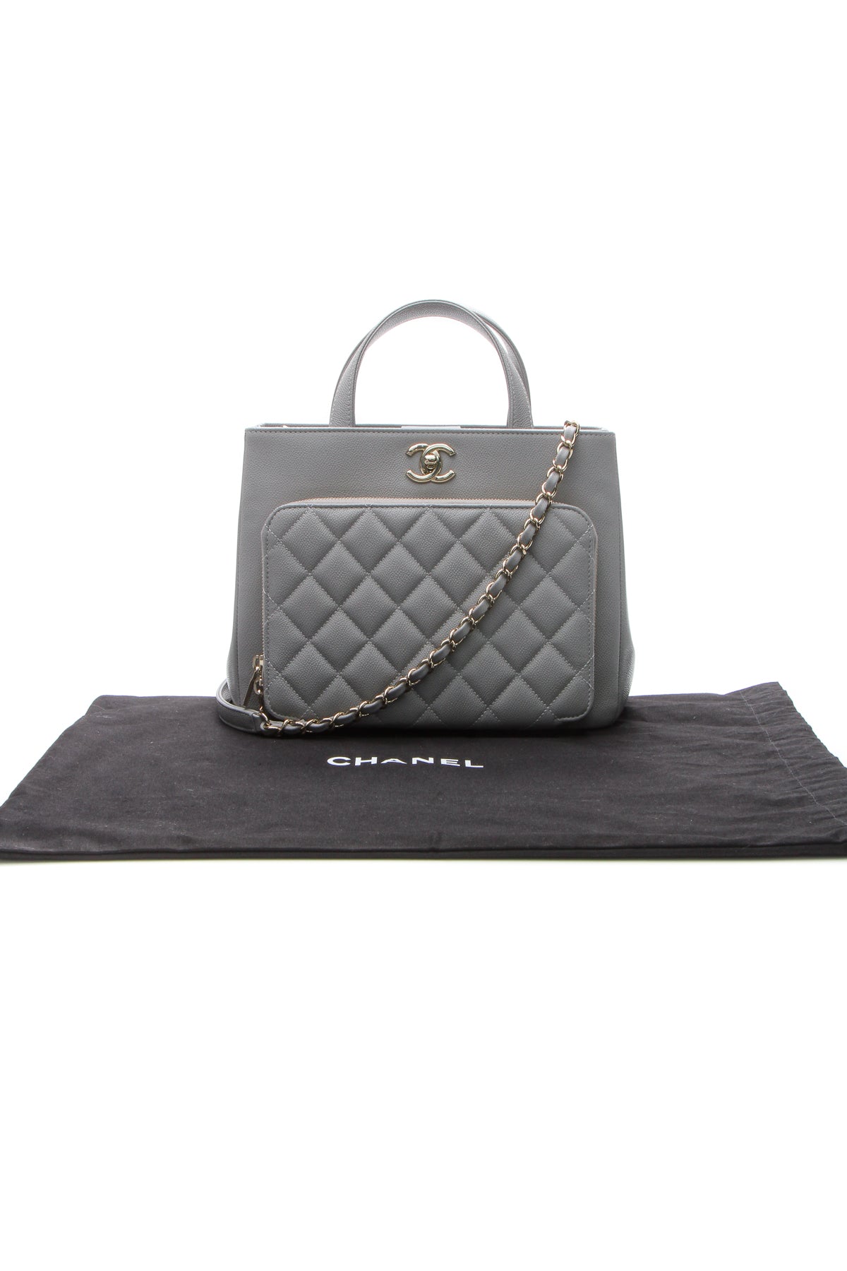 Small Business Affinity Shopping Tote Bag - Gray