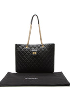2.55 Reissue Shopping Tote Bag - Black