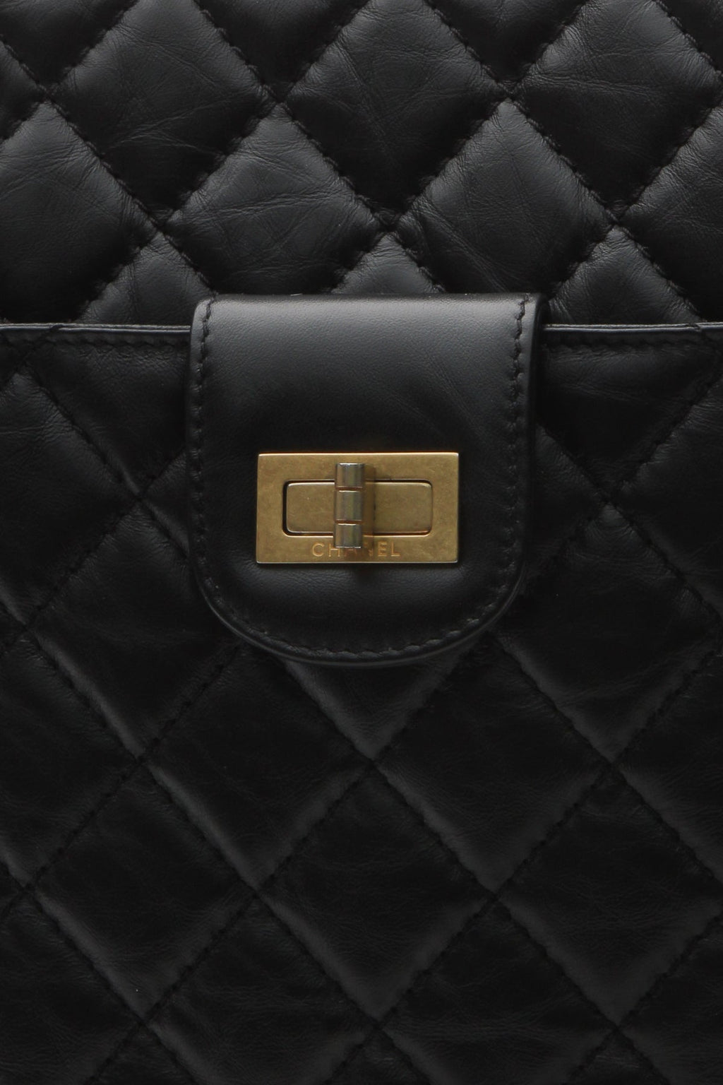 2.55 Reissue Shopping Tote Bag - Black