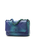 Quilted Chanel 19 Flap Bag - Teal/Purple
