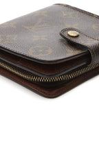 Compact Zip Wallet - Monogram