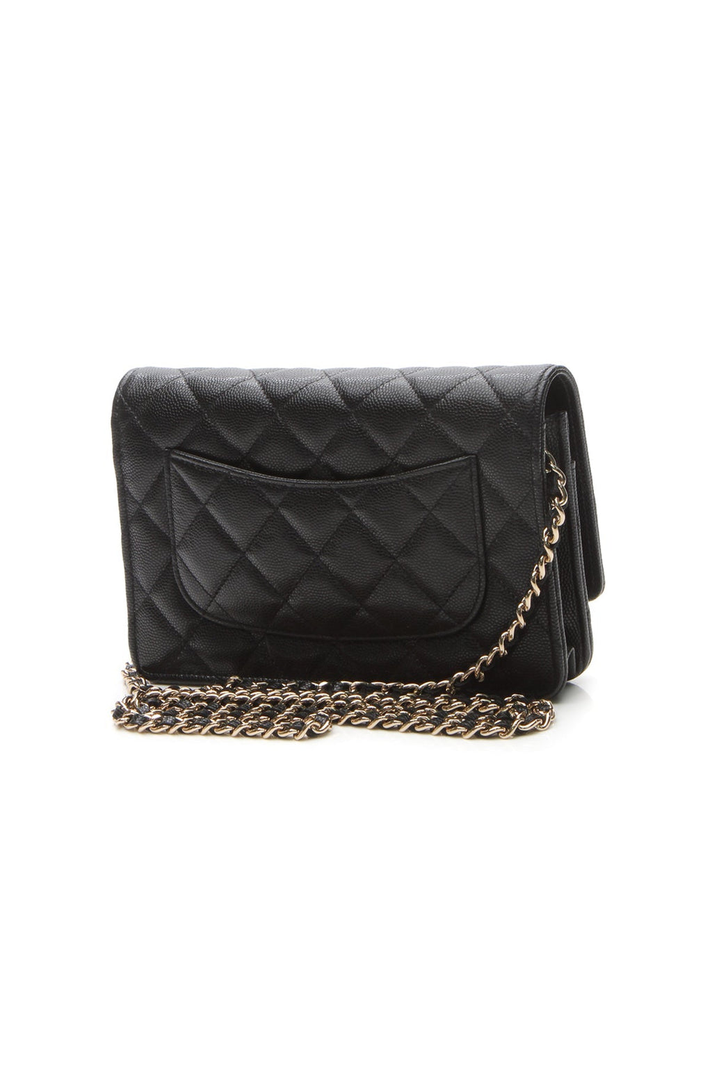 Quilted Candy WOC Crossbody Bag - Black